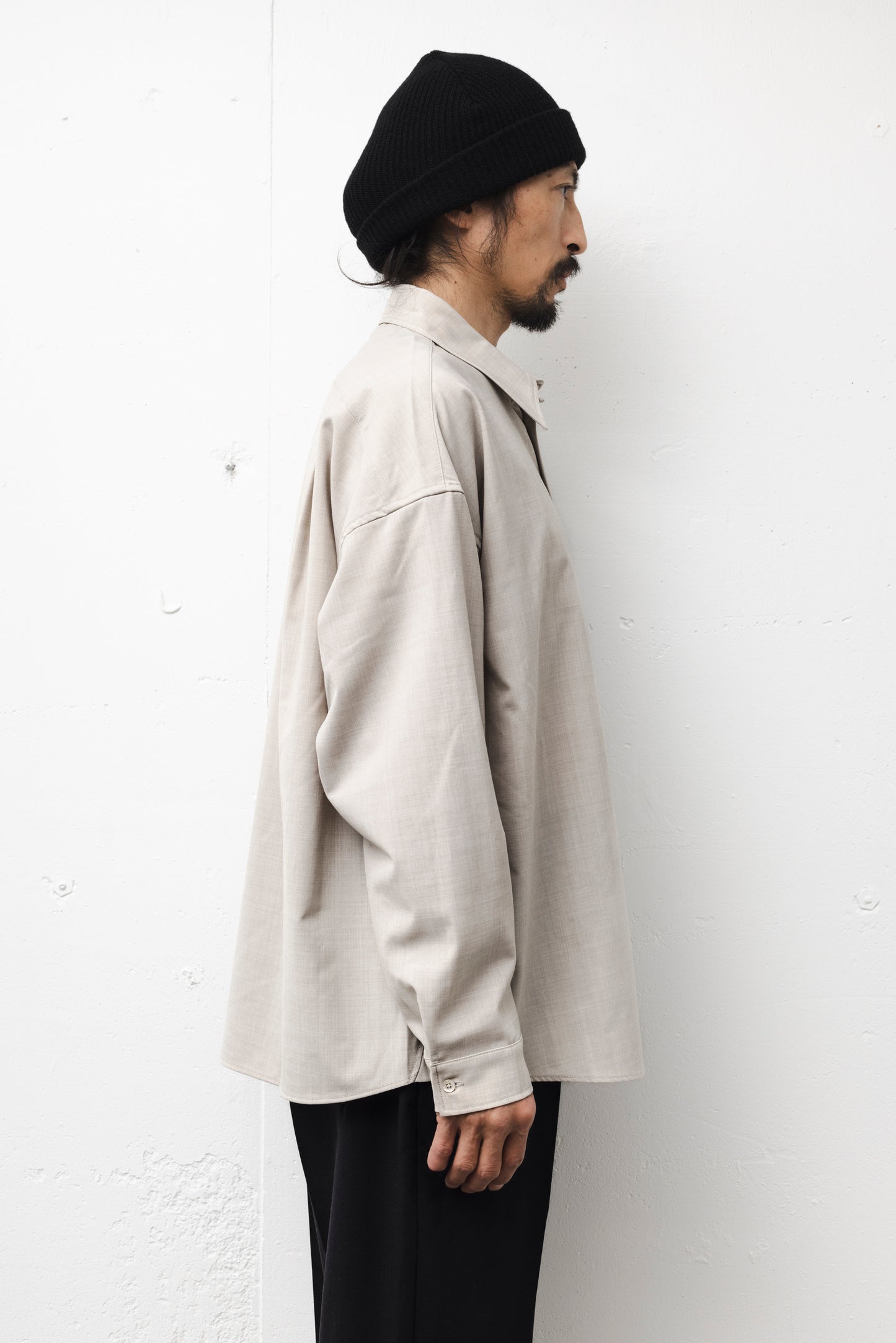 SEASONLESS SHIRT / BEIGE