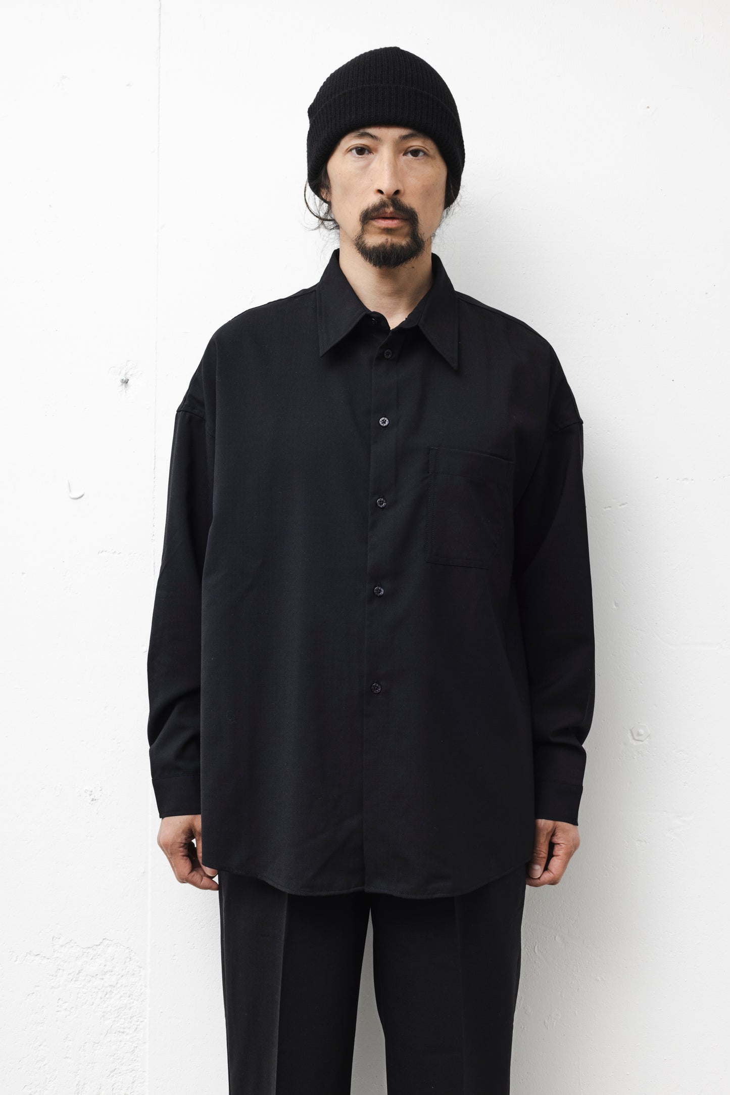 SEASONLESS SHIRT / BLACK
