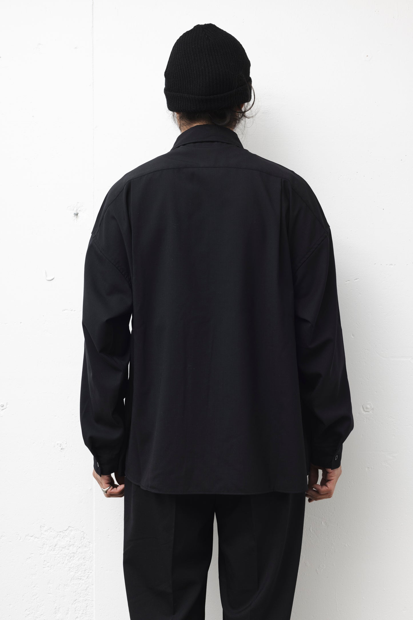 SEASONLESS SHIRT / BLACK