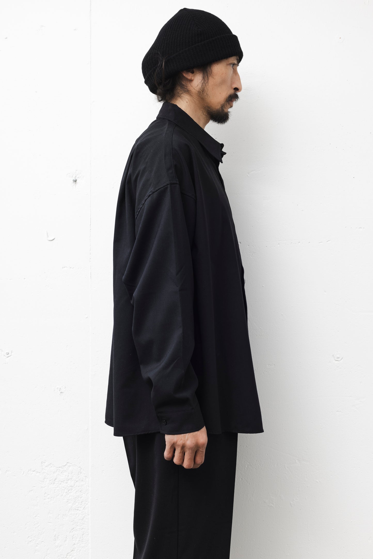 SEASONLESS SHIRT / BLACK
