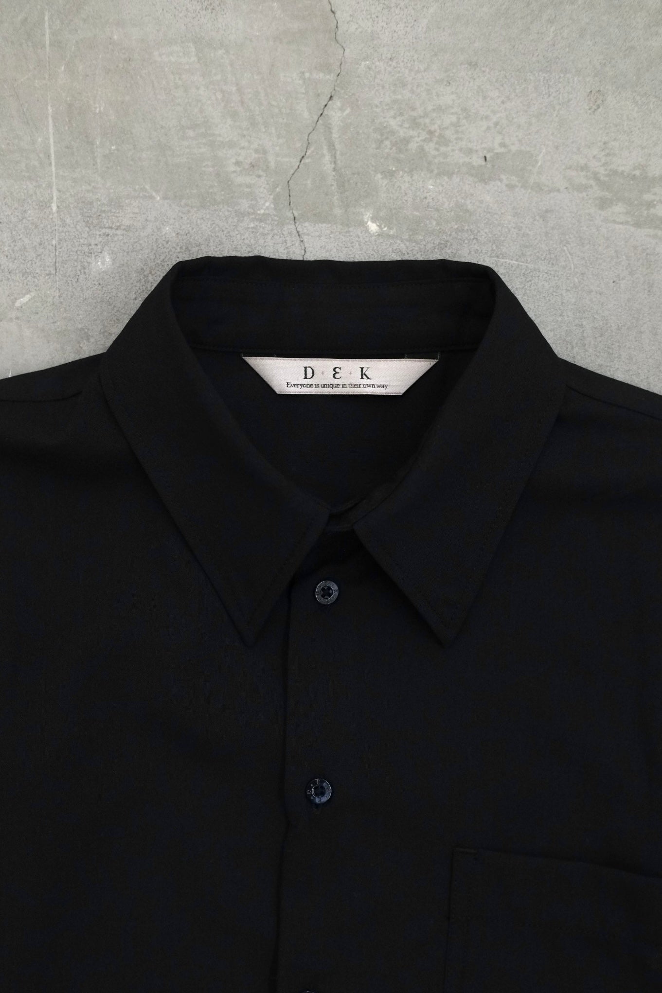 SEASONLESS SHIRT / BLACK