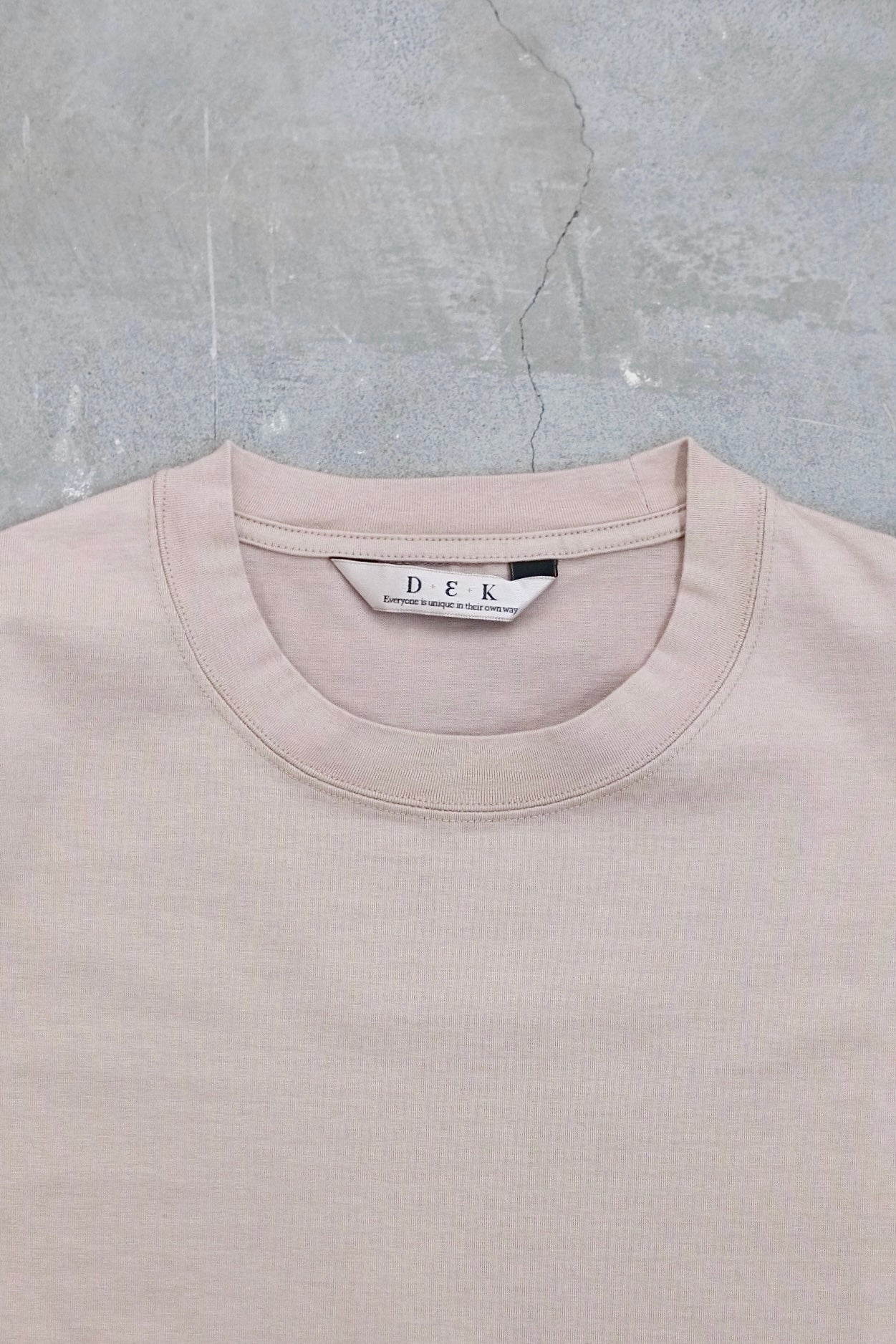 WIDE ALBINI TEE / BEIGE