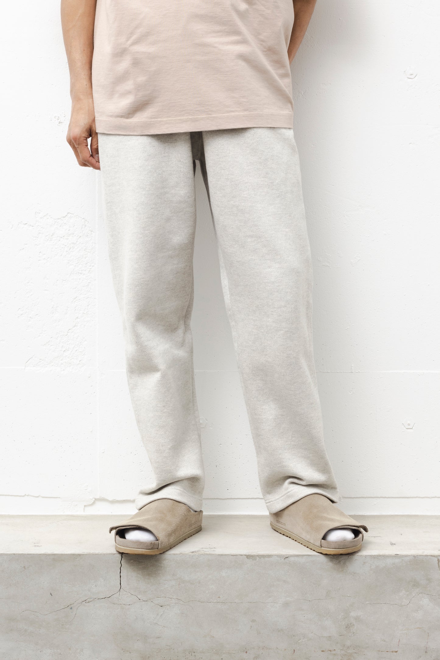 RELAXING SWKNIT PANTS / GRAY