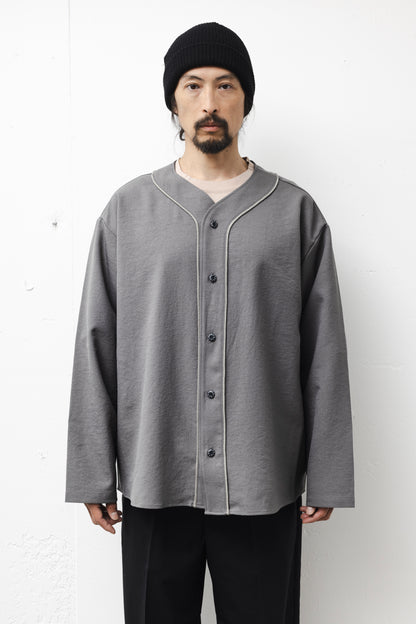 BASEBALL OVER SHIRT / GRAY
