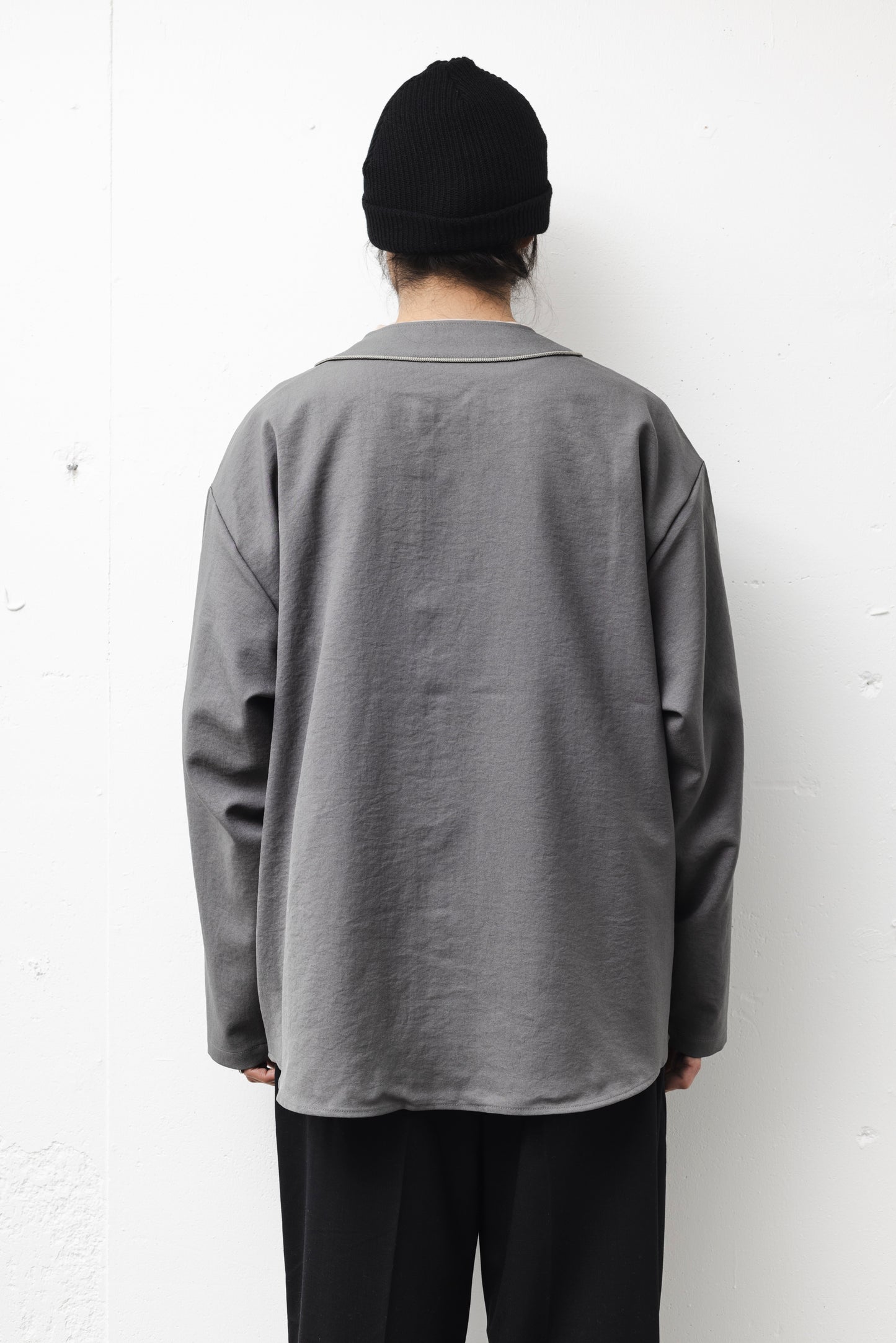 BASEBALL OVER SHIRT / GRAY