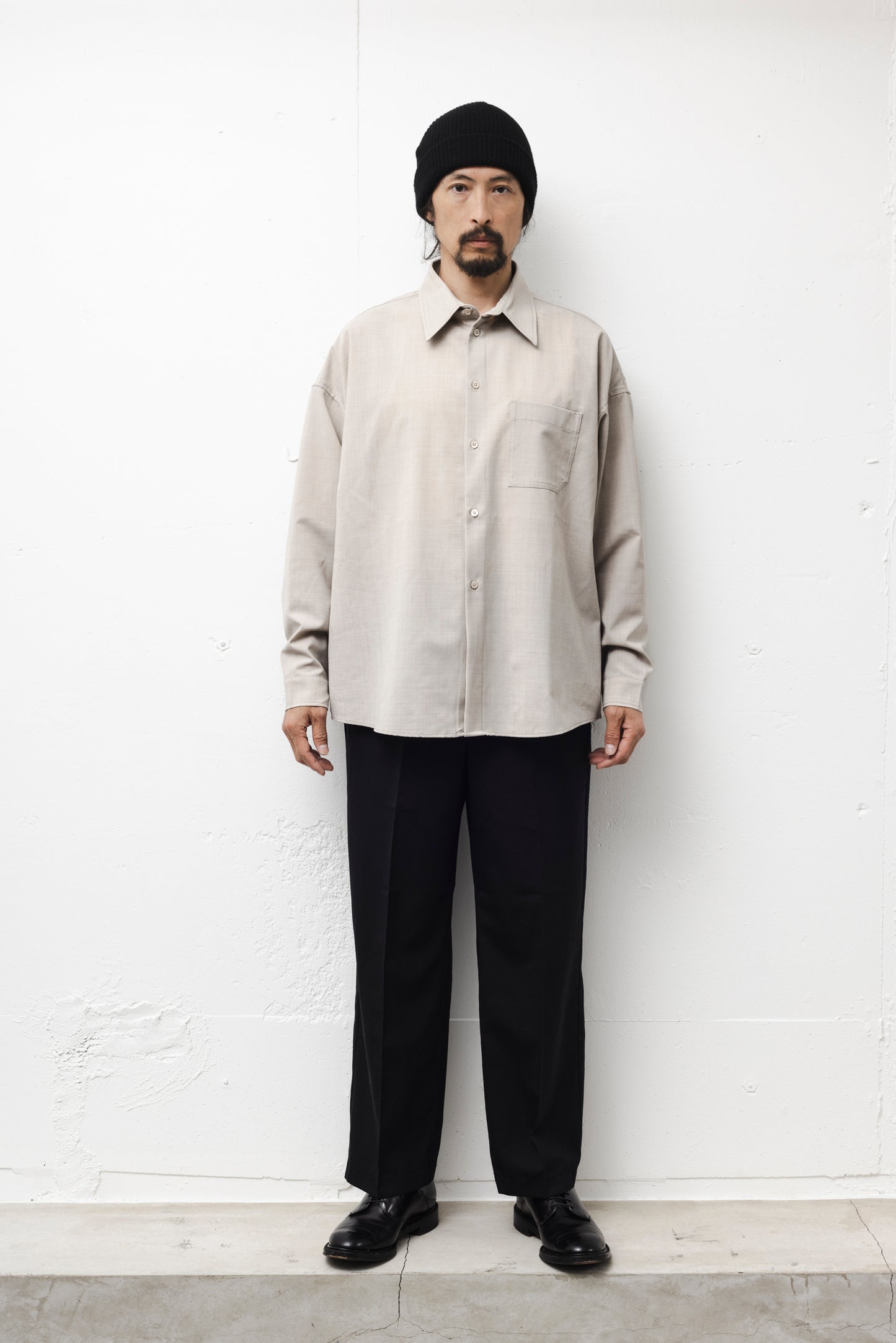 SEASONLESS SHIRT / BEIGE