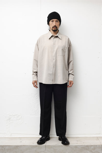 SEASONLESS SHIRT / BEIGE