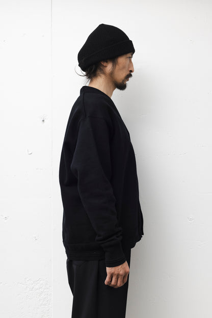RELAXING SWKNIT CARDIGAN / BLACK
