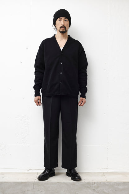RELAXING SWKNIT CARDIGAN / BLACK