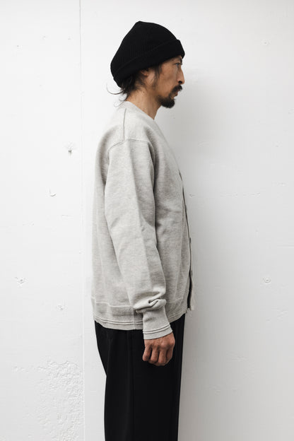 RELAXING SWKNIT CARDIGAN / GRAY