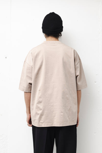 WIDE ALBINI TEE / BEIGE