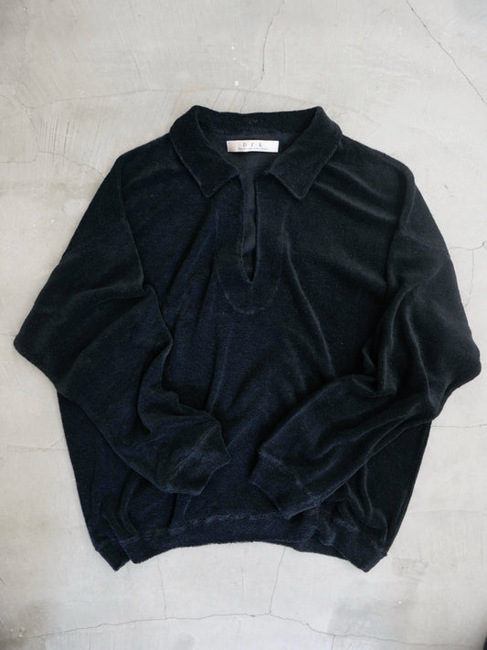LINEN PILE SKIPPER SHIRT