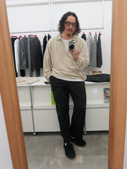 LINEN PILE SKIPPER SHIRT
