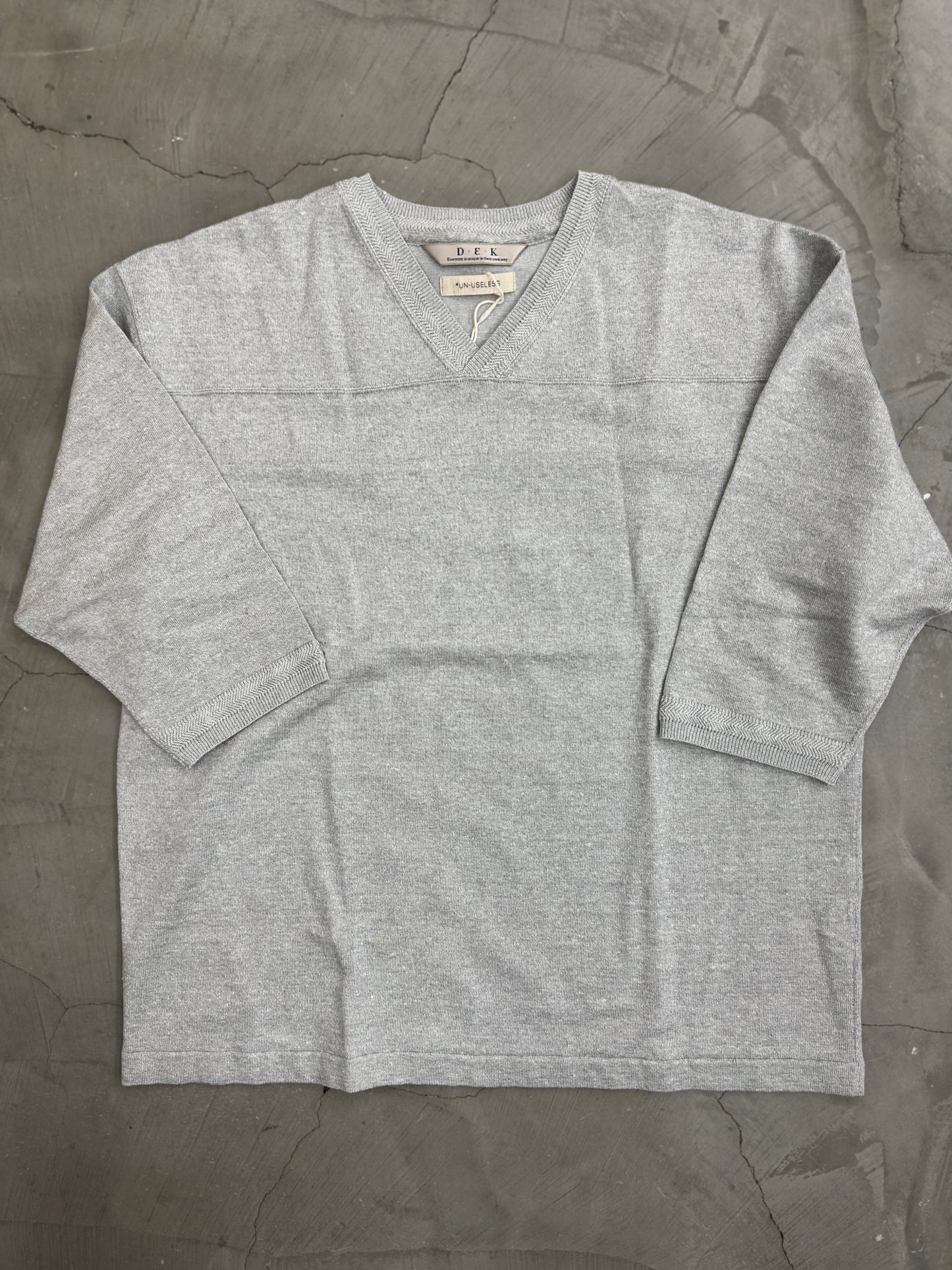 LINEN FOOTBALL TEE