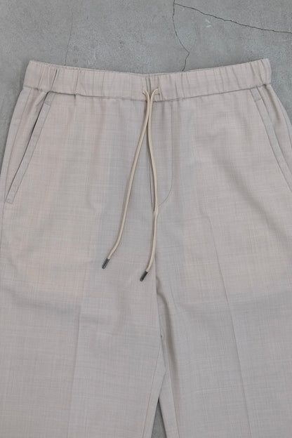 DRAWLING WIDE TROUSERS / BEIGE