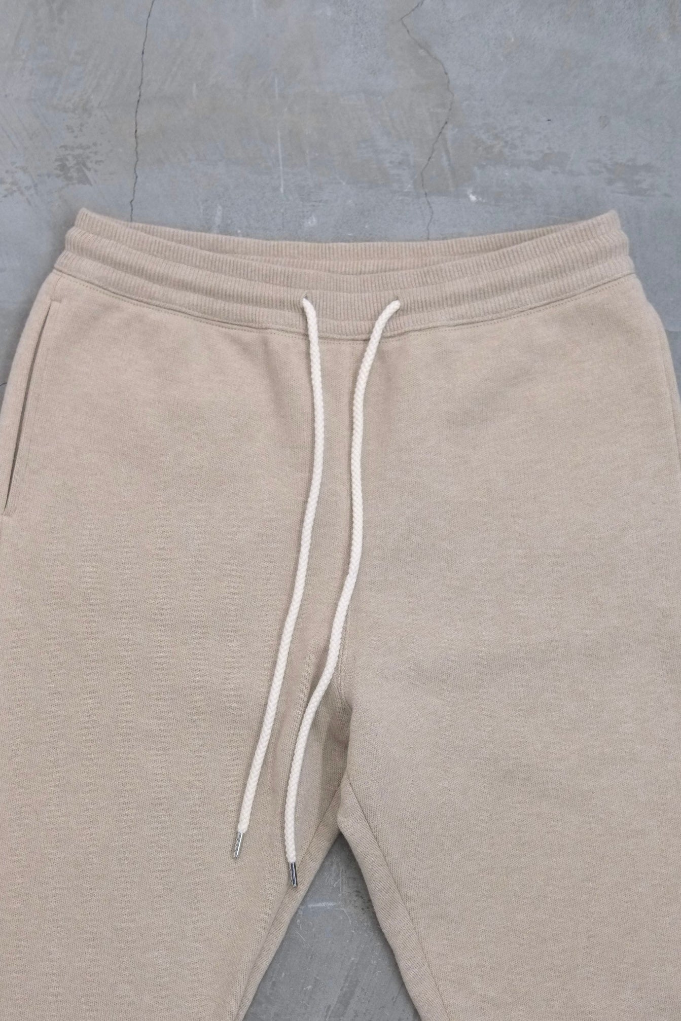 RELAXING SWKNIT PANTS / BEIGE