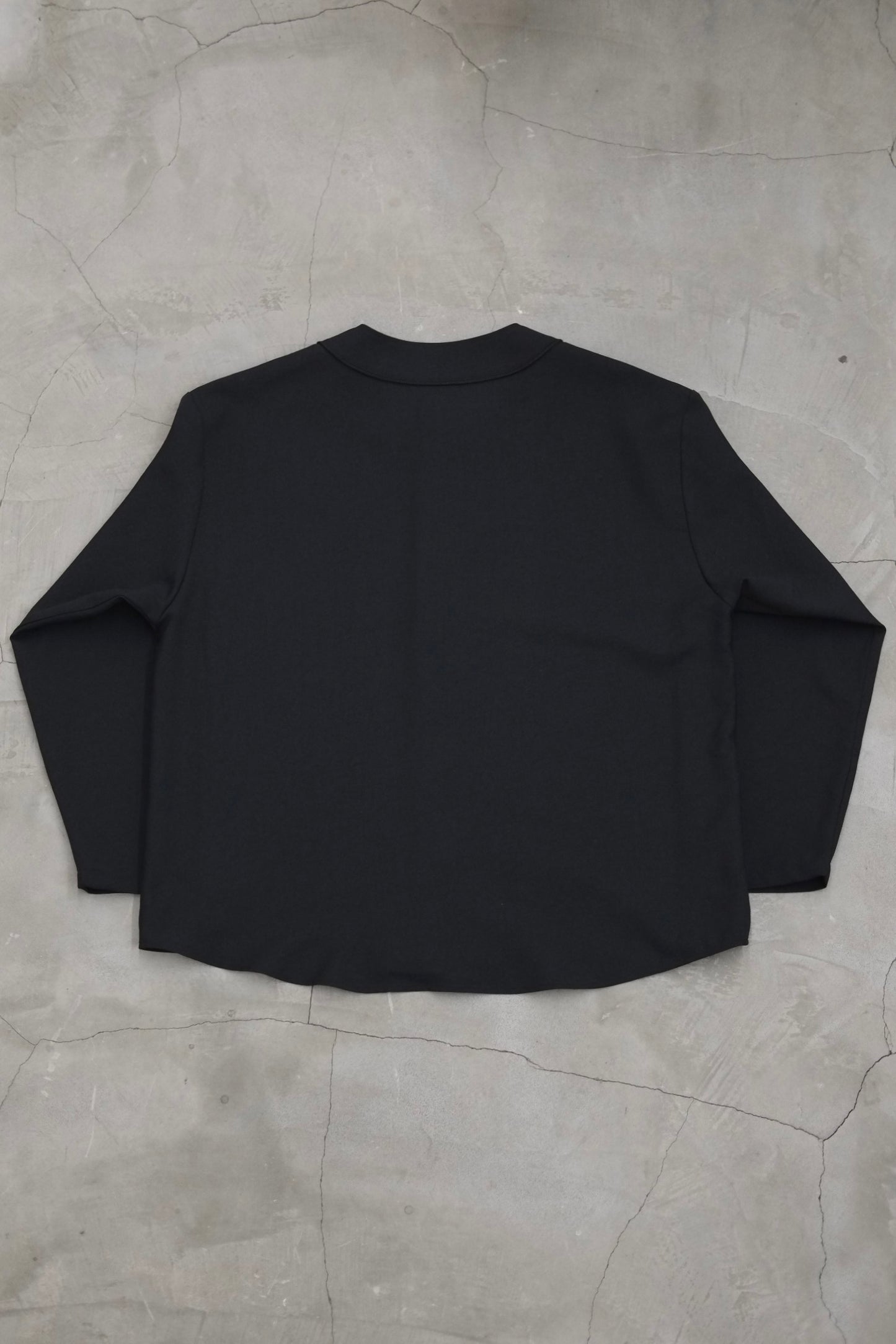 BASEBALL OVER SHIRT / BLACK