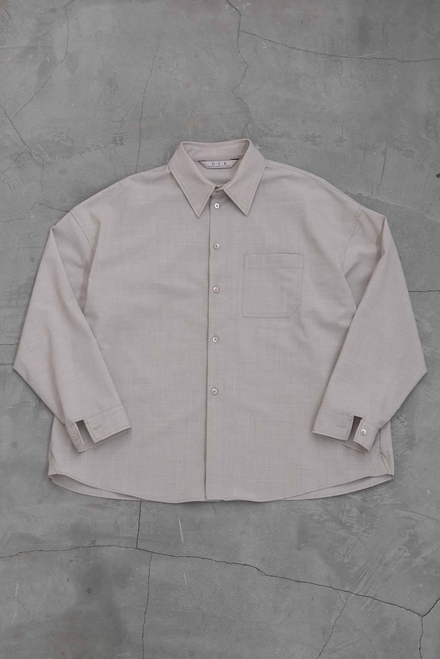 SEASONLESS SHIRT / BEIGE