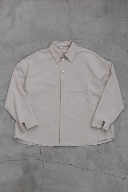 SEASONLESS SHIRT / BEIGE