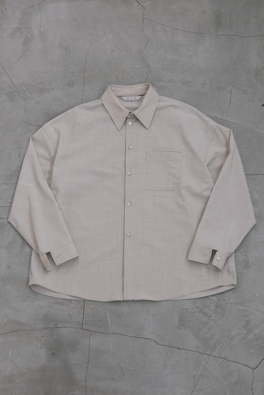 SEASONLESS SHIRT / BEIGE