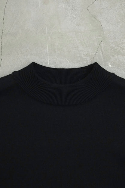 MOC NECK RELAXING SWKNIT / BLACK