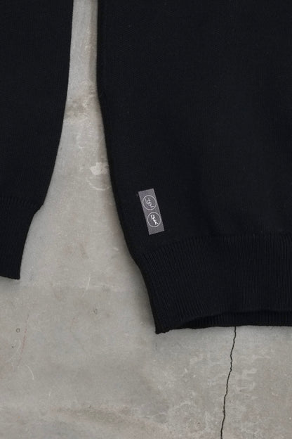 MOC NECK RELAXING SWKNIT / BLACK