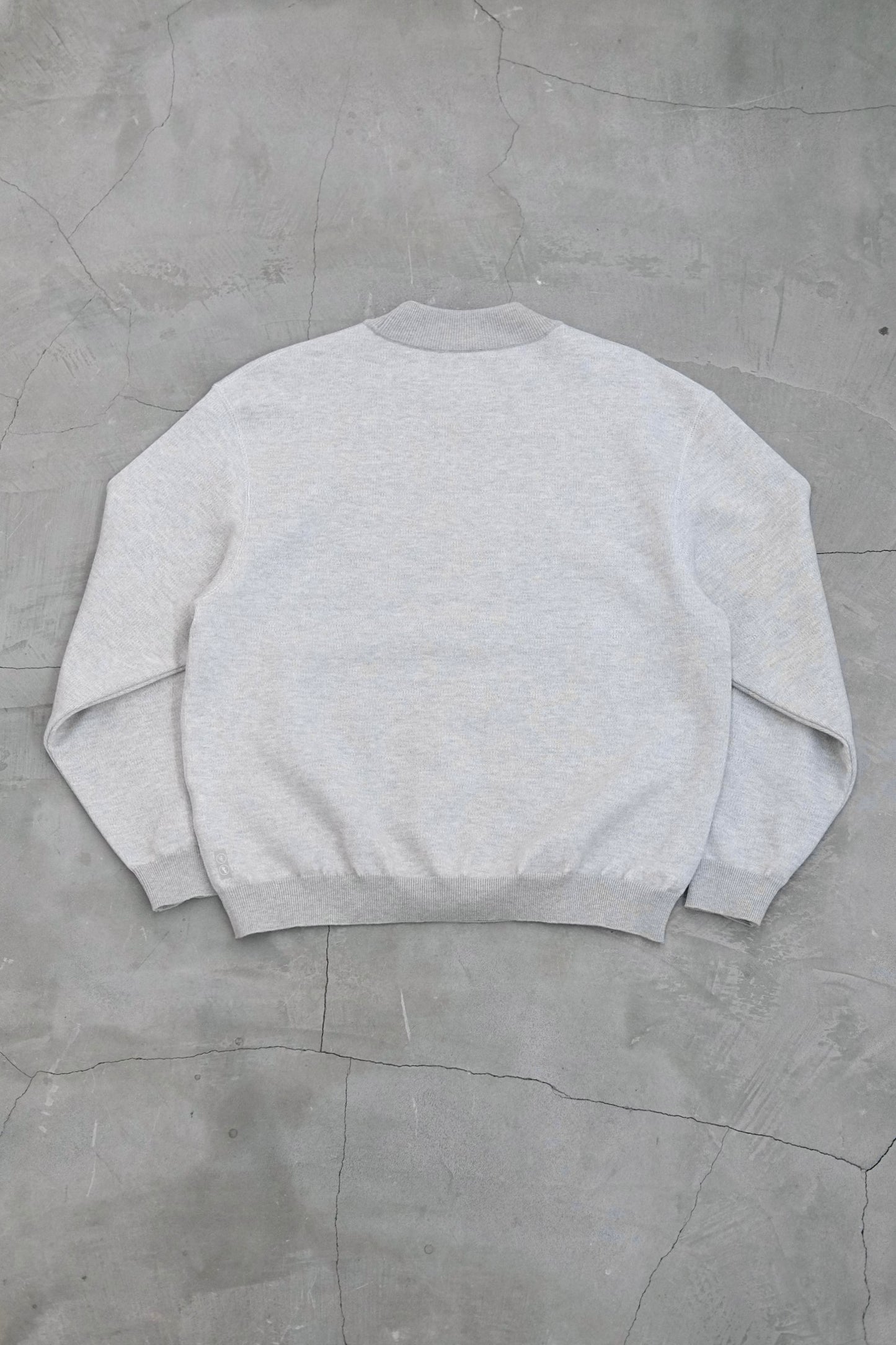 MOC NECK RELAXING SWKNIT / GRAY