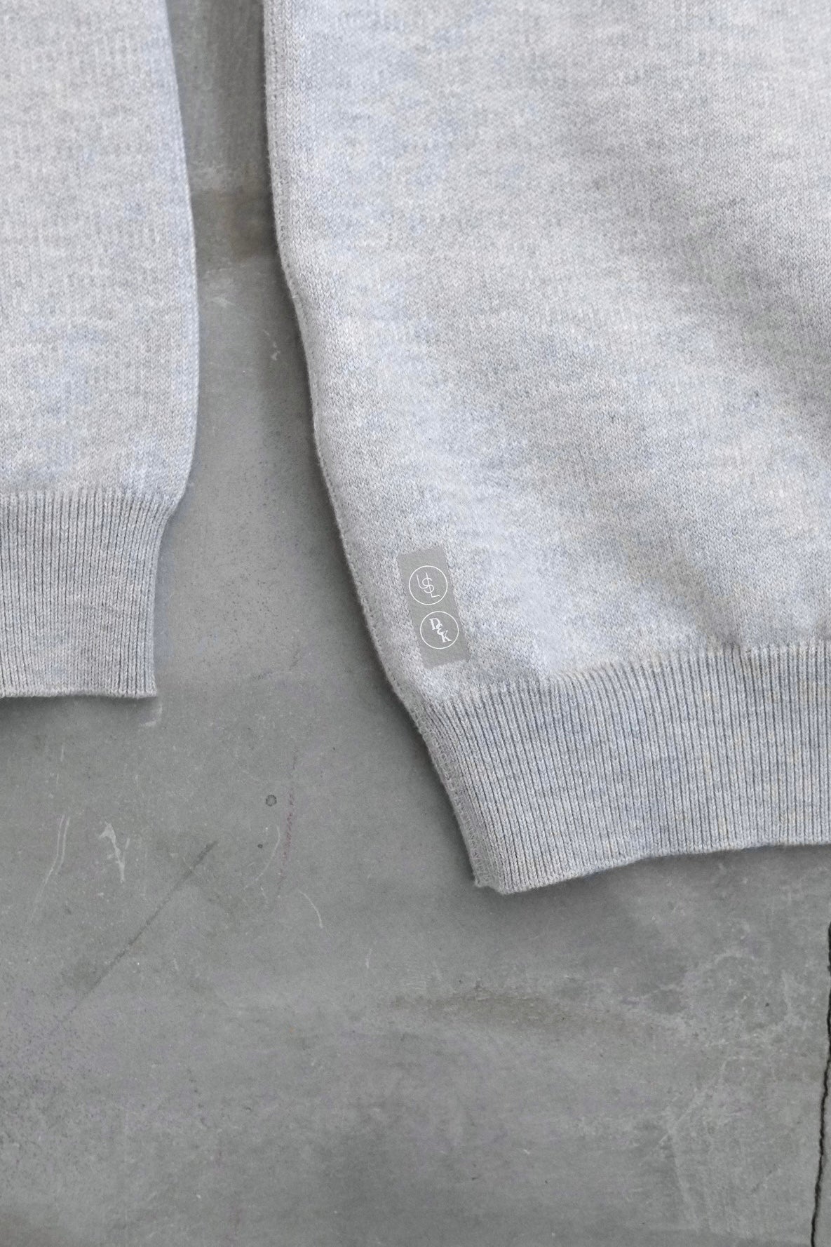 MOC NECK RELAXING SWKNIT / GRAY