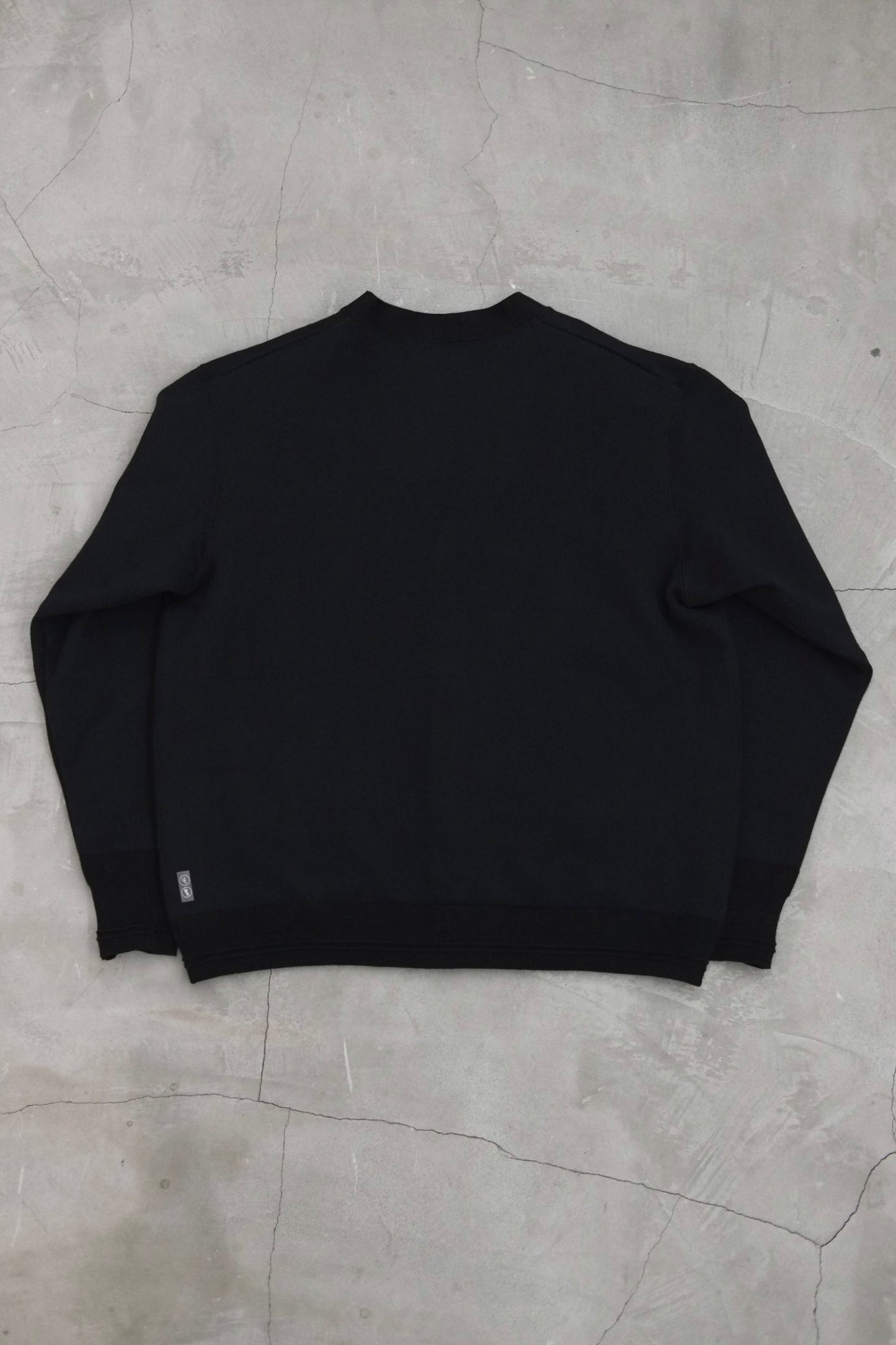 RELAXING SWKNIT CARDIGAN / BLACK