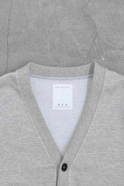 RELAXING SWKNIT CARDIGAN / GRAY